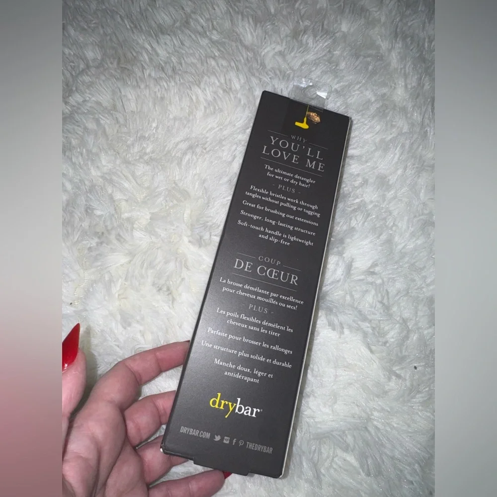 FINAL PRICE NWB Dry Bar The Super Lemon Drop Hair Brush - Picture 3 of 3